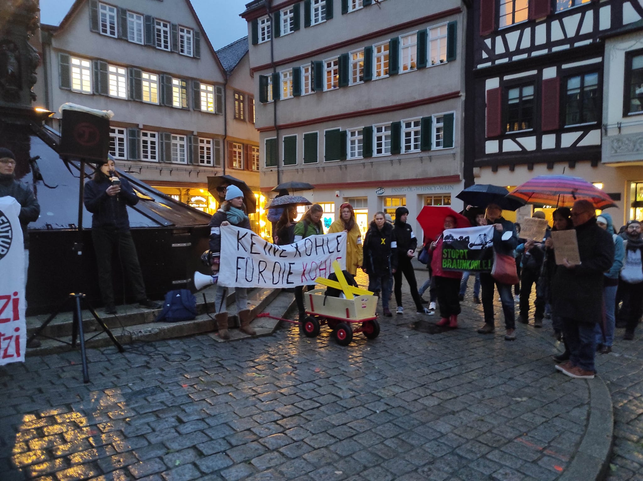 Großdemonstration in Lützerath am 14. Januar 2023